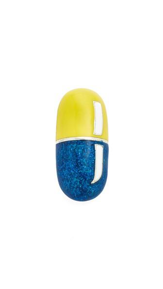 Marc Jacobs Enamel Pill Brooch