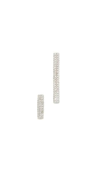 Maha Lozi Fine Line Earrings