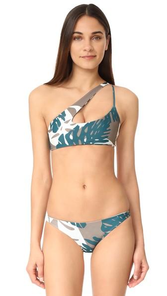 Mikoh Queensland Cross Shoulder Top