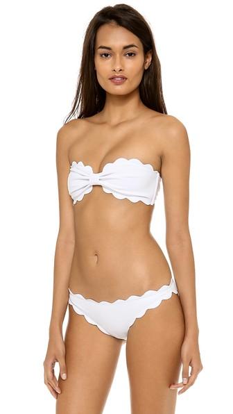 Marysia Swim Antibes Scallop Bikini Top