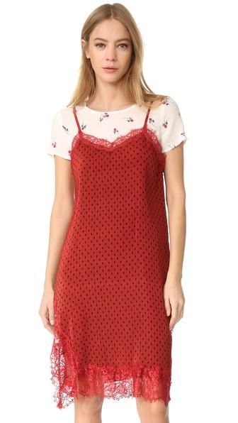Free People Margot 2fer Slip Dress