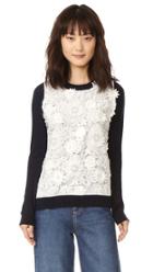 Prabal Gurung Long Sleeve Cashmere Sweater