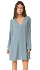 Bcbgmaxazria Button Flare Dress