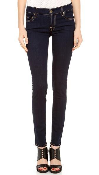 7 For All Mankind The Skinny Jeans - Rinsed Indigo