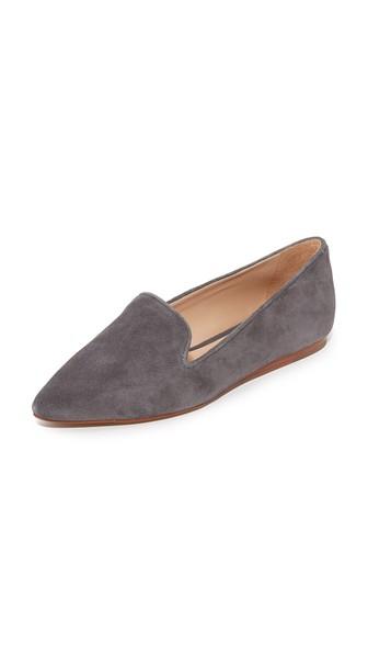 Blank Canvas Suede Pointed Toe Flats