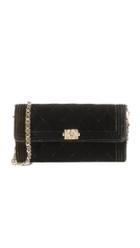 What Goes Around Comes Around Chanel Velour Bag Previously Owned 