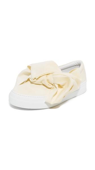 Joshua Sanders Bow Slip On Sneakers