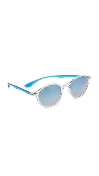 Ray Ban Tech Liteforce Round Flash Sunglasses