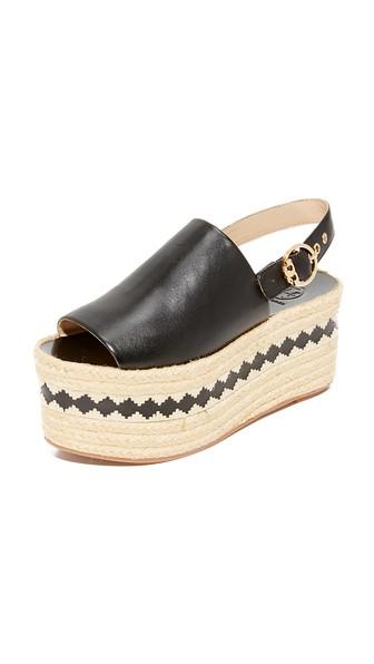 Tory Burch Dandy Platform Espadrille Sandals
