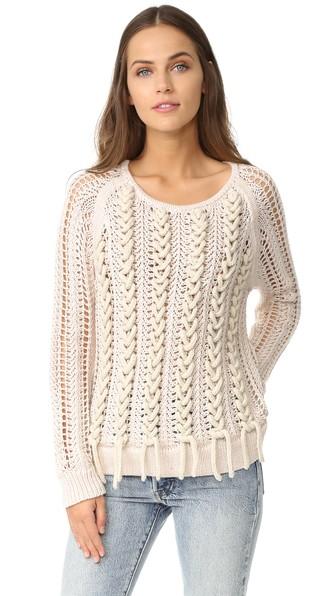 M Patmos Lea Laced Pullover