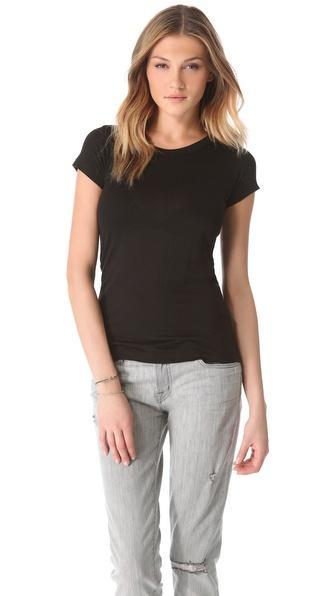 Bop Basics Crew Neck Tee - Black