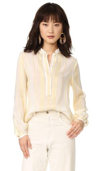 Zeus Dione Hera Collared Blouse