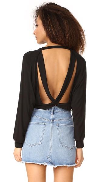 Riller Fount Chet Open Back Sweater