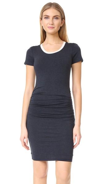 Velvet Saxa Dress