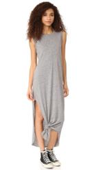 The Great The Sleeveless Knotted Tee Dress