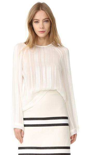 Zeus Dione Melissa Cropped Blouse