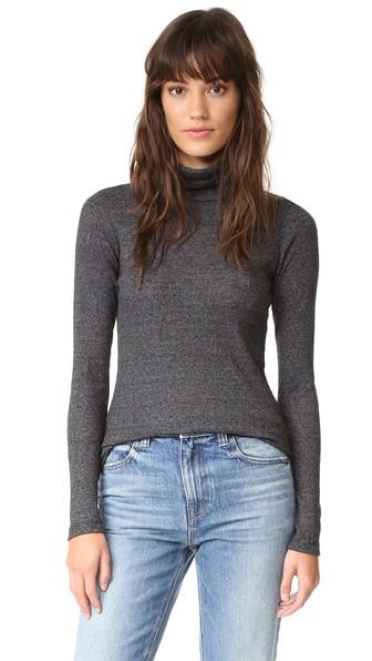 Stateside Turtleneck Slub Tee