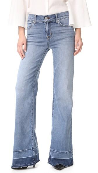Hudson Dani Wide Leg Released Hem Jeans