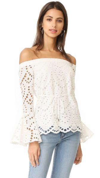 Ministry Of Style Waves Off The Shoulder Top
