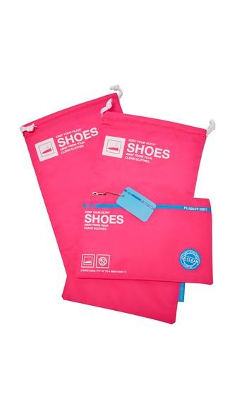 Flight 001 Go Clean Shoe Bag Set