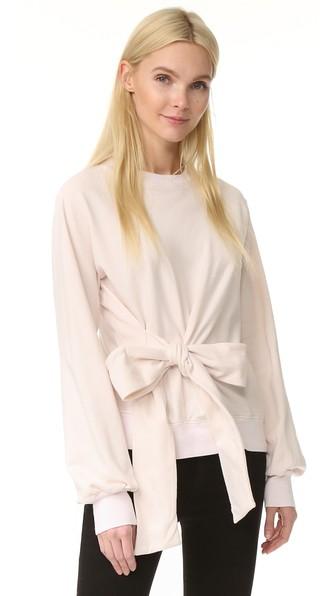 Clu Long Sleeve Sweatshirt With Bow