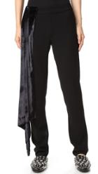 Baja East Sparkle Velvet Pants