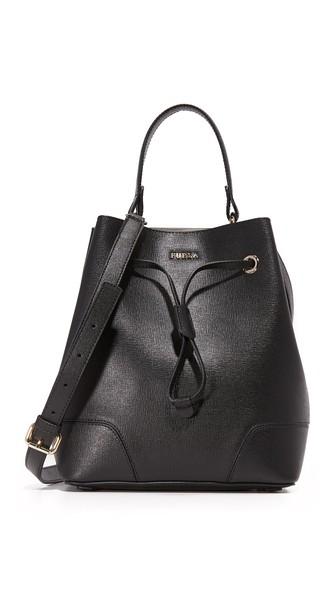 Furla Stacy Small Drawstring Bucket Bag