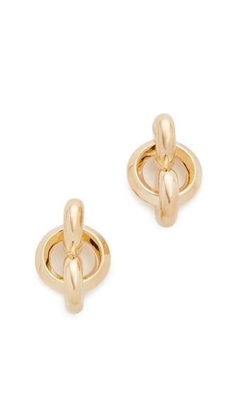 Eddie Borgo O Ring Button Earrings