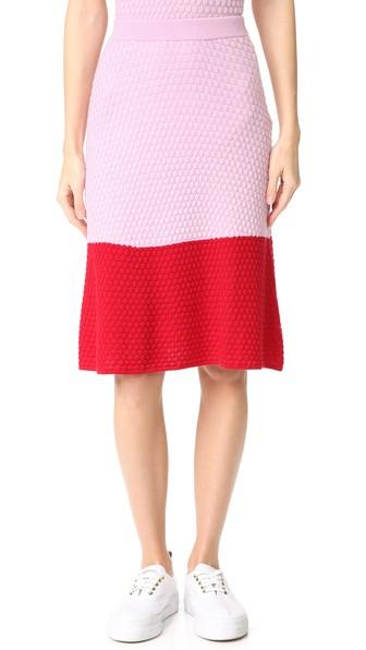 Novis Textured Tonal Skirt