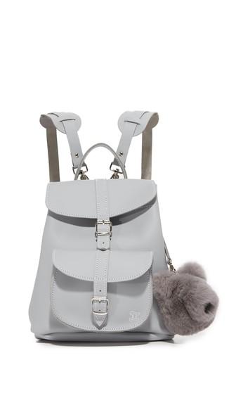 Grafea Katya Backpack With Bear Pom Pom