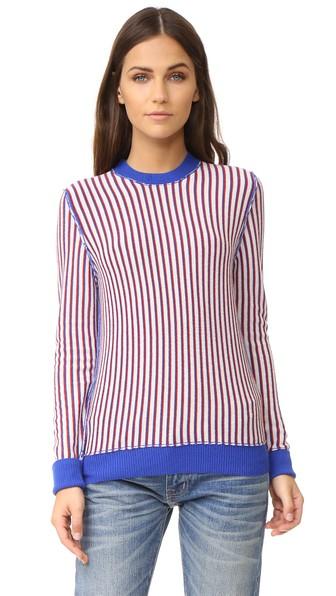 Raquel Allegra Fitted Crew Sweater