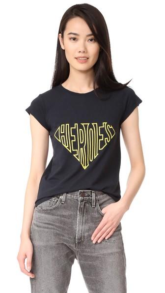 Zadig Voltaire Skinny Slub Heroes Tee