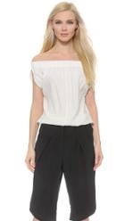 Zero Maria Cornejo Draped Evie Top