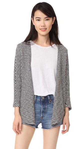 Sundry Striped Cardigan