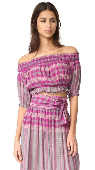 Apiece Apart Oeste Off The Shoulder Top