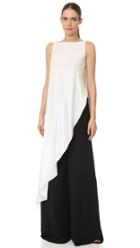 Zac Posen Sleeveless Asymmetrical Top