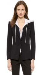 Veronica Beard Blazer With Hooded Dickey