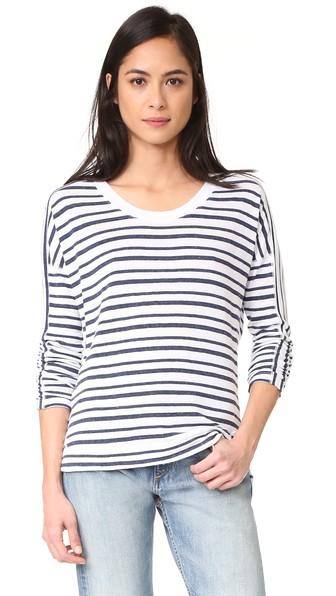 Stateside Long Sleeve Stripe Pullover