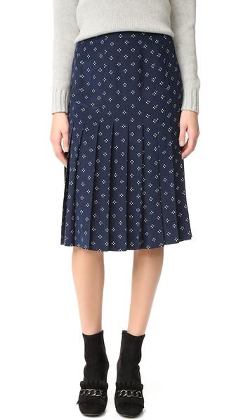 What Goes Around Comes Around Chanel Pleated Skirt Previously Owned 