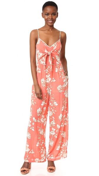 Minkpink Lovina Tie Jumpsuit