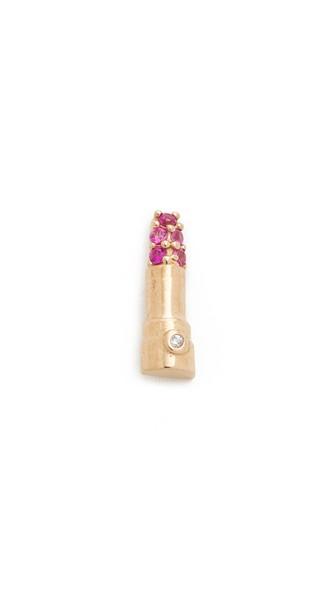 Marc Jacobs Lipstick Single Stud Earring
