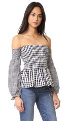 Vetiver Brigitte Long Sleeve Shoulder Top