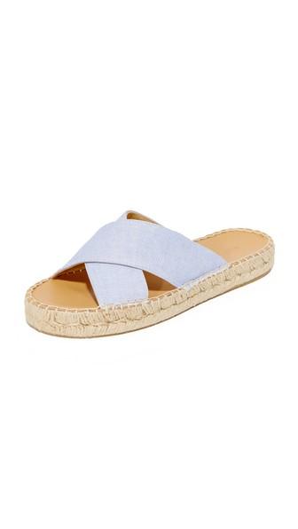 Matt Bernson Porto Chambray Slides