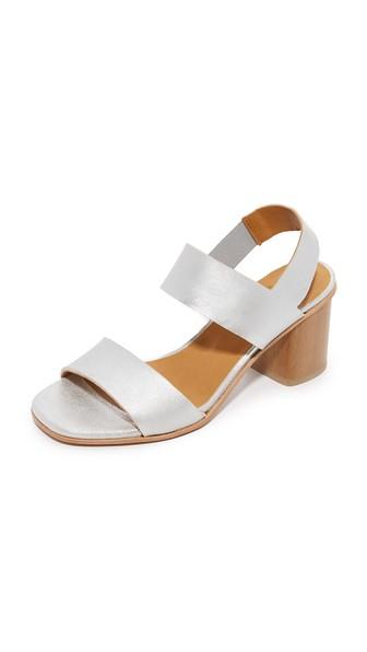Coclico Shoes Bask Metallic Sandals