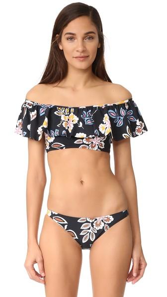 Tory Burch Bay Ruffle Bikini Top