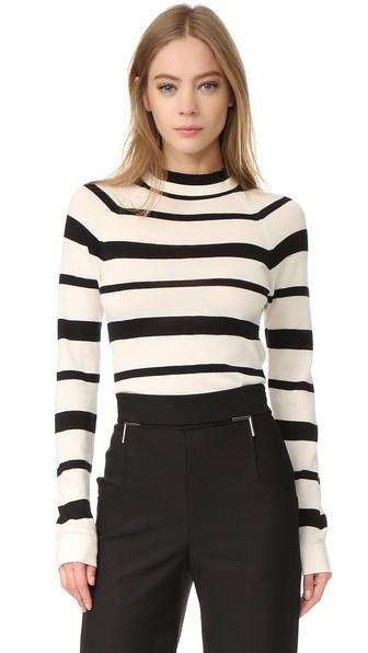 Lela Rose Long Sleeve Sweater