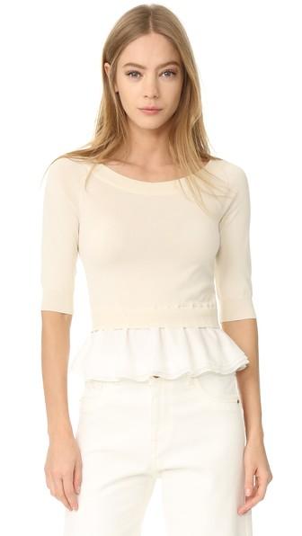 Boutique Moschino Boat Neck Top