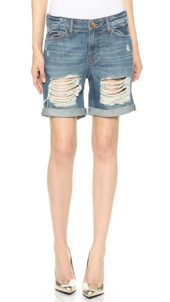 Dl1961 Corie Rolled Shorts - Commodore