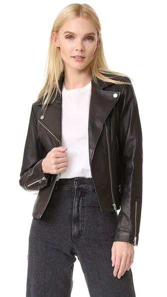Soia Kyo Megane Leather Jacket