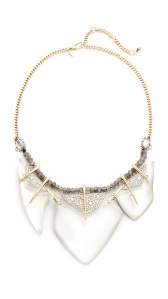 Alexis Bittar Abstract Petal Bib Necklace